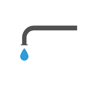 Icon zur Veranschaulichung der Leitungswasserversicherung